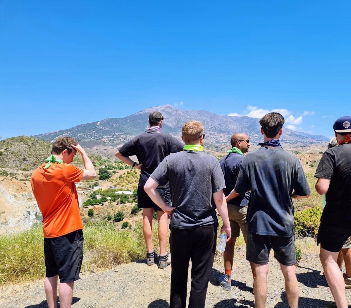 The HighCohesion team on a hike